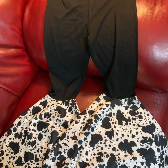 New! DAISY RAE by SOUTHERN GRACE Girls Cow Print Boutique Outfit Size 6/7 - Picture 3 of 7